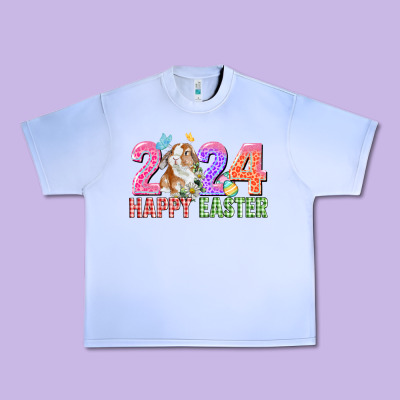 2024 Happy Easter Urban Heavy Tee Designed By Cowgirlartshop