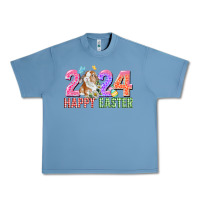 Pebble Blue 2024 happy easter Urban Heavy Tee - CowGirlArtShop