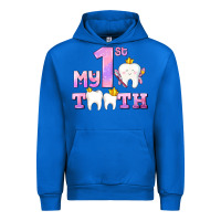 Cobalt my first tooth with teeth for girls Urban Hoodie - AdoDesignShop