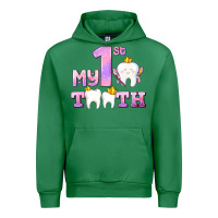 Emerald my first tooth with teeth for girls Urban Hoodie - AdoDesignShop