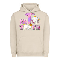 Pigment French Oak my first tooth with teeth for girls Urban Hoodie - AdoDesignShop