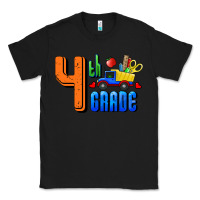 Black Fourth Grade Classic Tee - RanaPortraitStore