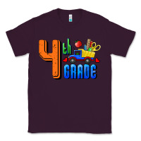 Plum Fourth Grade Classic Tee - RanaPortraitStore