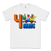 White Fourth Grade Classic Tee - RanaPortraitStore