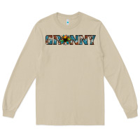 Mushroom granny cowhide sunflower Long Sleeve Tee - Jasminsmagicworld