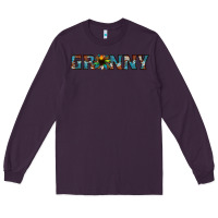 Plum granny cowhide sunflower Long Sleeve Tee - Jasminsmagicworld
