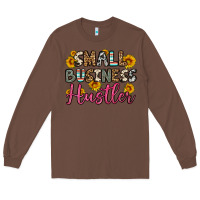 Chestnut small business hustler Long Sleeve Tee - OliviaCreatesArt