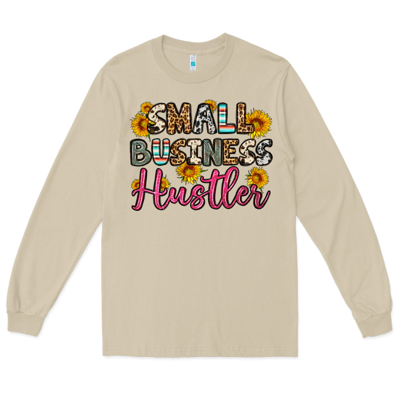 Small Business Hustler Long Sleeve Tee by OliviaCreatesArt | Teevron