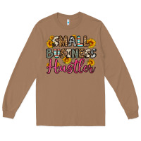 Toasted Coconut small business hustler Long Sleeve Tee - OliviaCreatesArt