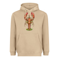 Mushroom lobster Heavyweight Hoodie - BarkalooDesign