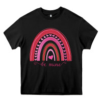 Black Valentines Day Rainbow Heavy Core Tee - Bettercallsaul