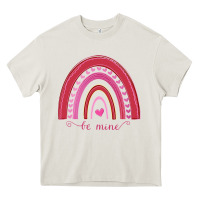 Cream Valentines Day Rainbow Heavy Core Tee - Bettercallsaul