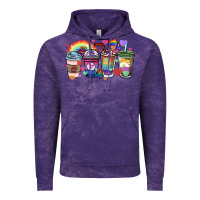 Cloud Purple lgbtq coffee cups Vintage Hoodie - HowdyJamesFarm