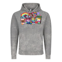 Cloud Rock lgbtq coffee cups Vintage Hoodie - HowdyJamesFarm