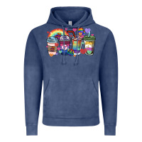 Vintage Denim lgbtq coffee cups Vintage Hoodie - HowdyJamesFarm