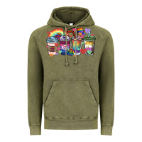 Vintage Olive lgbtq coffee cups Vintage Hoodie - HowdyJamesFarm