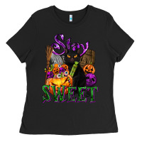 Black Stay Sweet Ladies Tee - texasbilliewilder