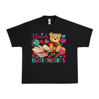 Black I teach sweethearts Valentine's Day Urban Heavy Tee - HowdyJamesFarm