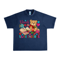 Navy I teach sweethearts Valentine's Day Urban Heavy Tee - HowdyJamesFarm