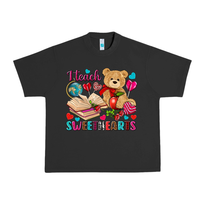 I Teach Sweethearts Valentine's Day Urban Heavy Tee by HowdyJamesFarm | Teevron