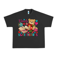 Pigment Black I teach sweethearts Valentine's Day Urban Heavy Tee - HowdyJamesFarm