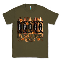 Army Green the same heart inside artiststas Classic Tee - Artiststas