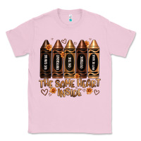 Bubblegum Pink the same heart inside artiststas Classic Tee - Artiststas