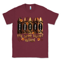 Burgundy the same heart inside artiststas Classic Tee - Artiststas