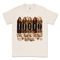 Natural the same heart inside artiststas Classic Tee - Artiststas