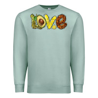 Seafoam love avocado Premium Sweatshirt - BarkalooDesign
