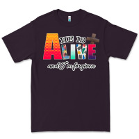 Plum He is Alive Premium Tee - Bettercallsaul