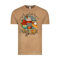 Vintage Camel just a girl who loves pumpkin spice Vintage Tee - CowGirlArtShop