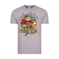 Vintage Zinc just a girl who loves pumpkin spice Vintage Tee - CowGirlArtShop