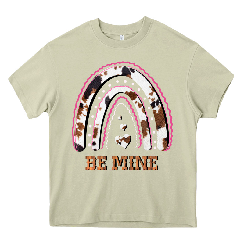 Valentines Day Rainbow, Valentines Day Rainbow Cowhide, Heavy Core Tee by Bettercallsaul | Teevron