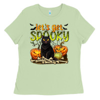 Matcha Let's Get Spooky Ladies Tee - texasbilliewilder
