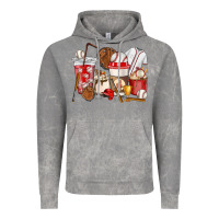 Cloud Rock Baseball coffee cups Vintage Hoodie - HowdyJamesFarm