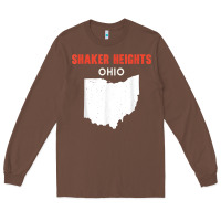 Chestnut shaker heights ohio usa state america travel ohioan Long Sleeve Tee - trangStudio