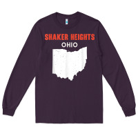 Plum shaker heights ohio usa state america travel ohioan Long Sleeve Tee - trangStudio