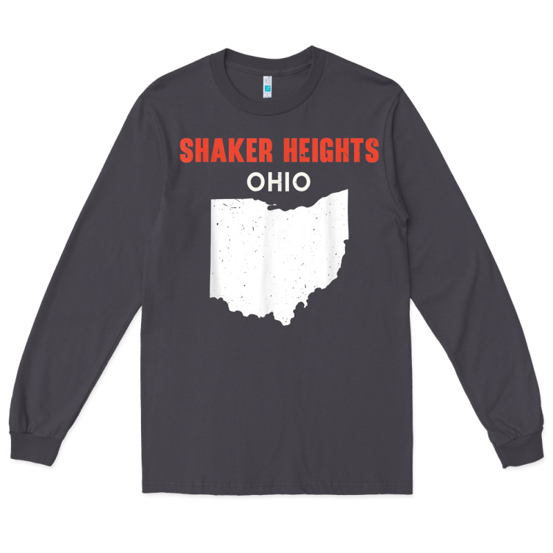 Shaker Heights Ohio Usa State America Travel Ohioan Long Sleeve Tee by trangStudio | Teevron