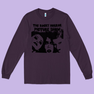 Horror Picture Show Long Sleeve Tee Designed By Trangstudio