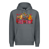 Rock Nach Valentine Premium Hoodie - CowhideDigitalArt
