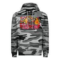 Slate Camo Nach Valentine Premium Hoodie - CowhideDigitalArt