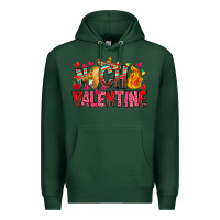 Sports Green Nach Valentine Premium Hoodie - CowhideDigitalArt
