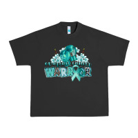 Pigment Black ovarian cancer warrior Urban Heavy Tee - CowGirlArtShop
