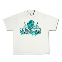 Pistachio ovarian cancer warrior Urban Heavy Tee - CowGirlArtShop