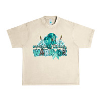 Sandshell ovarian cancer warrior Urban Heavy Tee - CowGirlArtShop