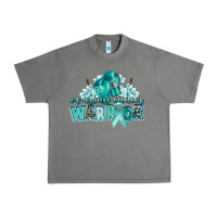 Tornado ovarian cancer warrior Urban Heavy Tee - CowGirlArtShop