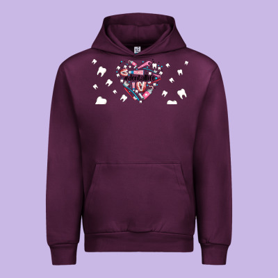 Dental Life Dentist Elements Urban Hoodie Designed By Adodesignshop