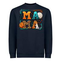 Navy Basketball and Volleyball mama Mother's Day Heavyweight Sweatshirt - LillyAllenDesigns