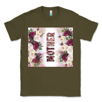 Army Green mother's day flowers tumbler tbs Classic Tee - TumblerDesignByShophia